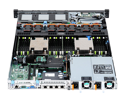 Сервер Dell PowerEdge R630 noCPU 24хDDR4 H730 iDRAC 2х750W PSU Ethernet 4х1Gb/s 8х2,5" FCLGA2011-3 (3)